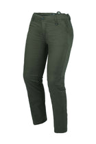Eagle Leather Chino Mono-Layer Riding Pants in Khaki, front three-quarter view