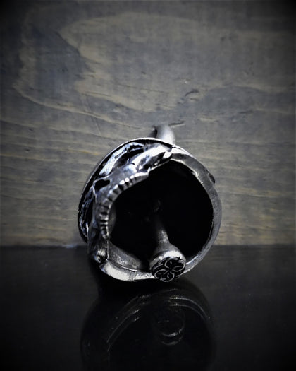 Motorcycle Bell - Skull Viking