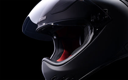 ICON Domain Helmet: Named after our favorite explorer, the ICON Domain Cornelius features a hand-crafted FRP shell for maximu