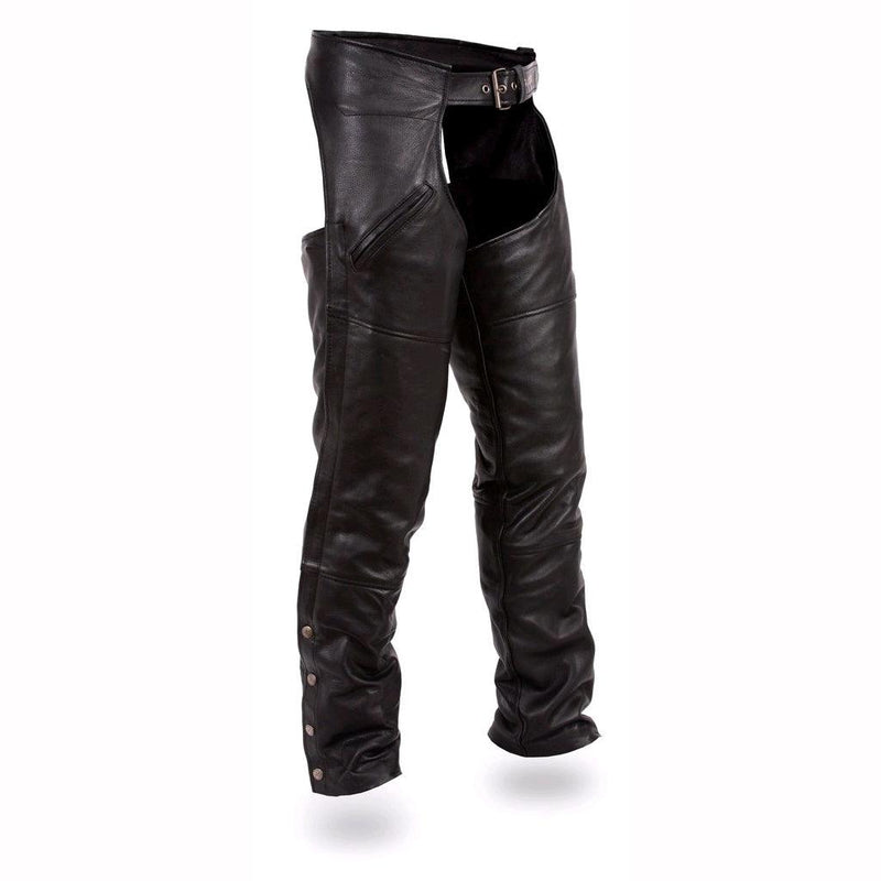 Nomad Drum Rolled Chaps Black