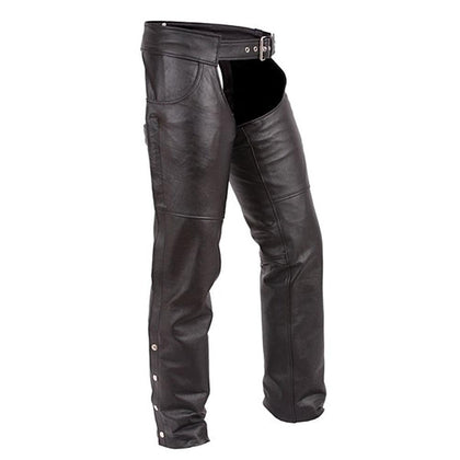 Men's Rally Chaps with Removable Liner: Experience the difference of Eagle Leather's Men's Rally Chaps