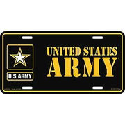Lic-Frame Army LOGO: LICENSE PLATE-U