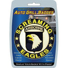 Car Grill Badge 101ST A/B: Car Grill Badge 101ST A/BManufacturer Part Number: MD6106Eagle Emblems MD6106 Car Grill Badge-101S