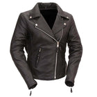 Ladies Allure Jacket Black: Features:

Soft Milled Cowhide 1