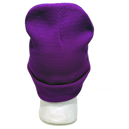 Eagle Leather Knit Beanie
