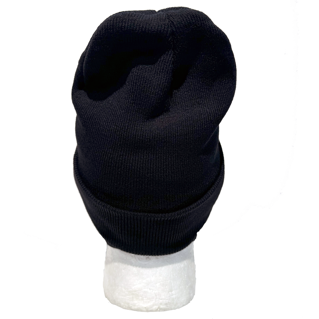 Eagle Leather Knit Beanie