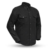 Equalizer Men's Denim Shirt: Love denim? Want an overshirt? The Equalizer is perfect for you - crafted from our 14oz denim, t