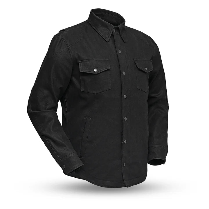 Equalizer Men's Denim Shirt: Love denim? Want an overshirt? The Equalizer is perfect for you - crafted from our 14oz denim, t