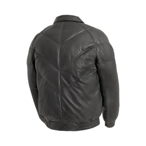Inflator Lambskin Puffer Jacket: Description




Lightweight V Bomber Glover Lambskin Leather Pointed Collar
Stuffing:100% Go
