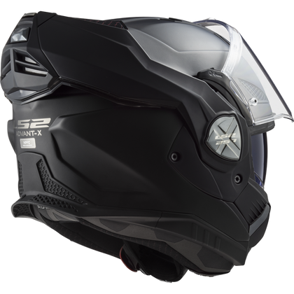 LS2 Advant X Solid modular helmet in matte black, view 10