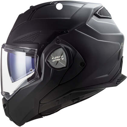 LS2 Advant X Solid modular helmet in matte black, view 17