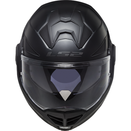 LS2 Advant X Solid modular helmet in matte black, view 19