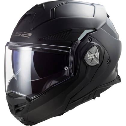 LS2 Advant X Solid modular helmet in matte black, view 20