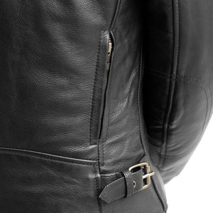 Competition Ladies Leather Jacket: The Competition is a perfect warmer-weather jacket - with plenty of vents