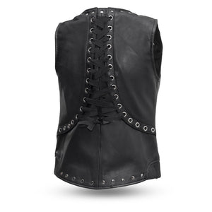 Ladies Empress Vest: The Empress is for those who want some serious style points - the rivets and corset back lining make thi