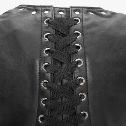 Ladies Empress Vest: The Empress is for those who want some serious style points - the rivets and corset back lining make thi