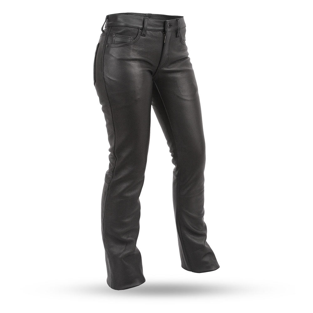 Eagle Alexis Ladies Pant: Alexis - Women's Motorcycle Leather Pants
Features:

1