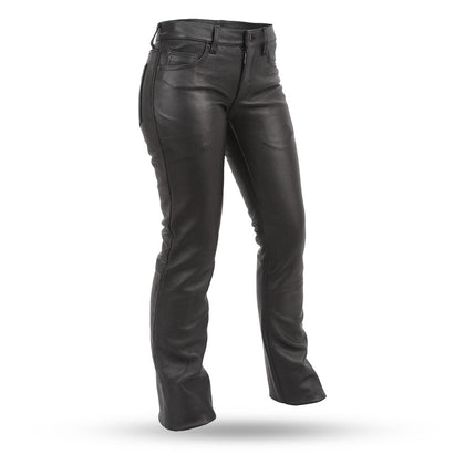 Eagle Alexis Ladies Pant: Alexis - Women's Motorcycle Leather Pants
Features:

1