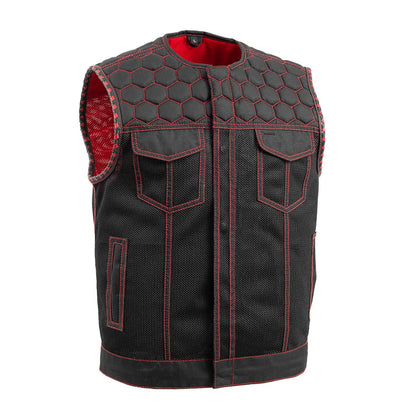 Moto Mesh Hornet Vest: The Hornet Moto Mesh is a unique version of our standard club vest
