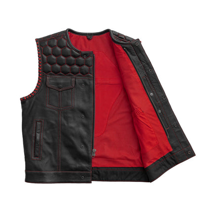 Leather Hornet Vest Perforated