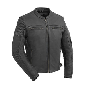 Commuter Motorcycle Jacket: The Commuter takes a simple leather jacket and adds some style