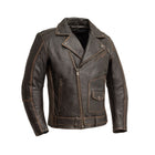Wrath Men's Motorcycle Leather Jacket: Looking for a stylish vintage motorcycle leather jacket? Then the New Wrath Motorcycle