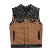 Hunt Club Vest: The Hunt Club is one of our most popular club style vests, for good reason! With a 20oz canvas body and diamo
