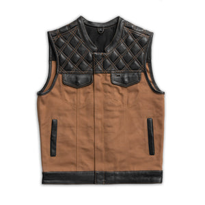 Hunt Club Vest: The Hunt Club is one of our most popular club style vests, for good reason! With a 20oz canvas body and diamo