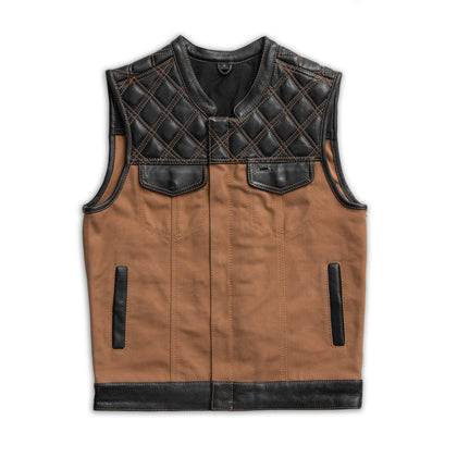 Hunt Club Vest: The Hunt Club is one of our most popular club style vests, for good reason! With a 20oz canvas body and diamo