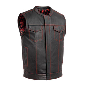 Men's Paisley Leather Cut: Features:

0