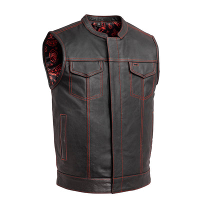 Men's Paisley Leather Cut: Features:

0