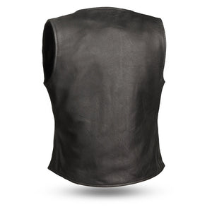 Eagle Honey Badger Ladies Vest: The Honey Badger is a classic style motorcycle vest, featuring a V-neck and five snap front