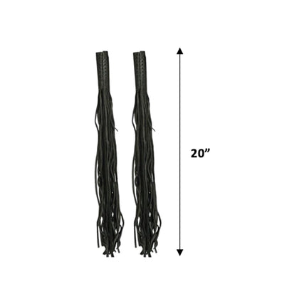 Fringe Cowhide Throttle Covers: BLACK THROTTLE COVER

Premium Leather Throttle Covers
With fringes
Ships as a pair
Cowhide Le