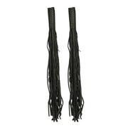 Fringe Cowhide Throttle Covers: BLACK THROTTLE COVER

Premium Leather Throttle Covers
With fringes
Ships as a pair
Cowhide Le