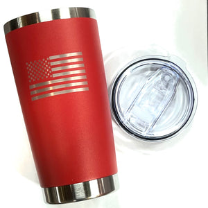 Tumbler - US Flag: Dimensions: 6