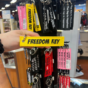 Motorcycle Key Chain - Freedom Key: Dimensions: 4