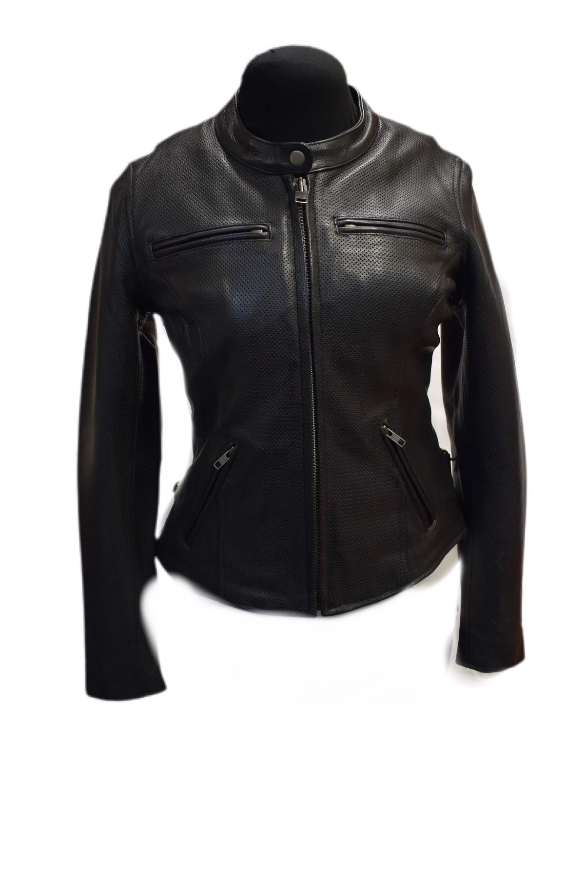 Ladies Gale Perforated Jacket: Description
Eagle Leather Exclusive!
Features:

1