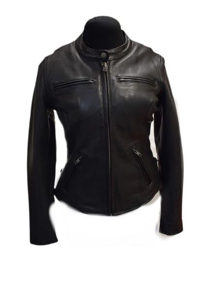 Ladies Gale Perforated Jacket: Description
Eagle Leather Exclusive!
Features:

1