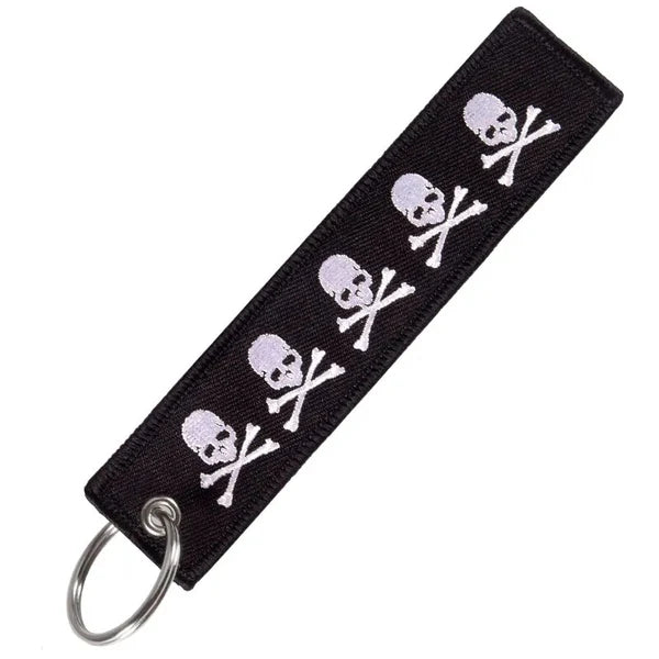 Motorcycle Key Chain - Skulls