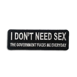 Don't Need Sex Patch