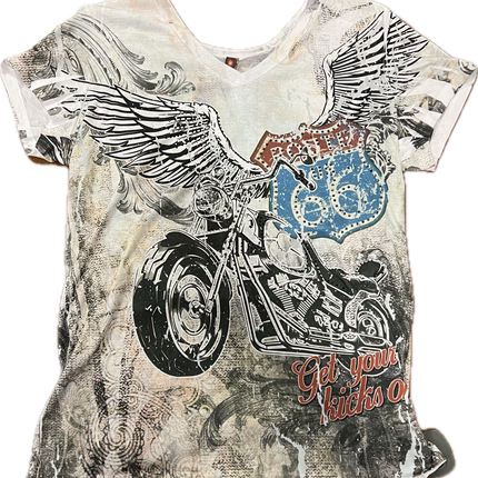 Ladies' Bike Wing SS Shirt