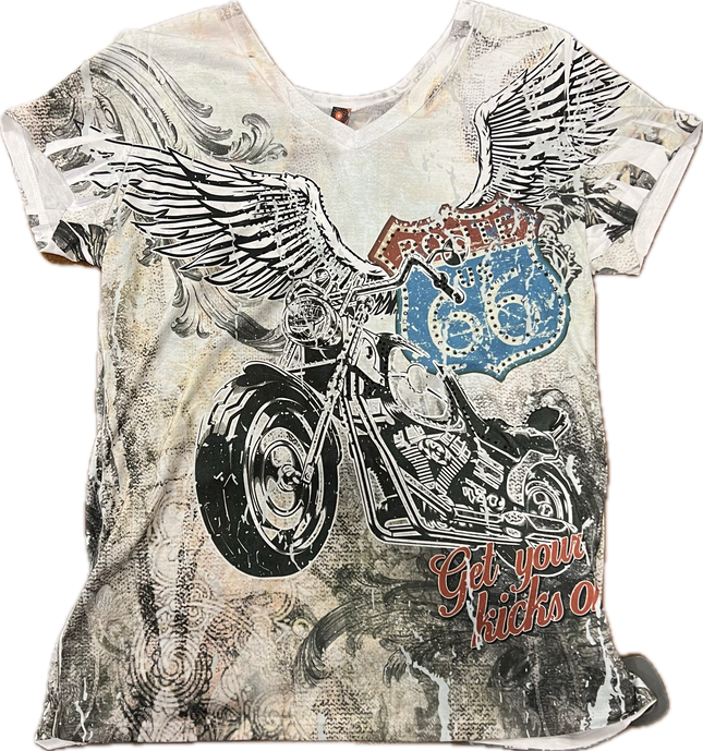 Ladies' Bike Wing SS Shirt