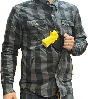 Eagle Leather Jacked AF Shirt: Riding Flannel Shirt
This ain't your grandpa's riding jacket; no fringe, no frills - just func