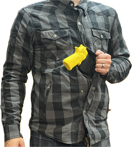 Eagle Leather Jacked AF Shirt: Riding Flannel Shirt
This ain't your grandpa's riding jacket; no fringe, no frills - just func
