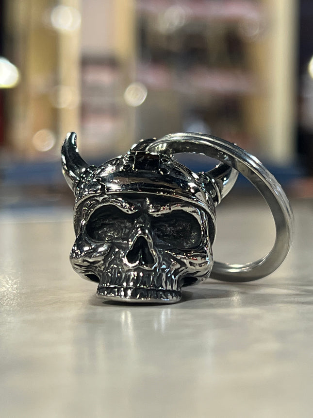 Motorcycle Bell - Skull Viking