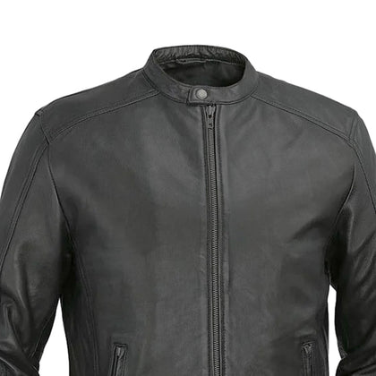 Men's Iconoclast Jacket Black: Description



We've added sleek lines to our classic motor jacket to set you apart from the c
