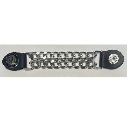 Chain Vest Extender - Indian Head: Total length: 5