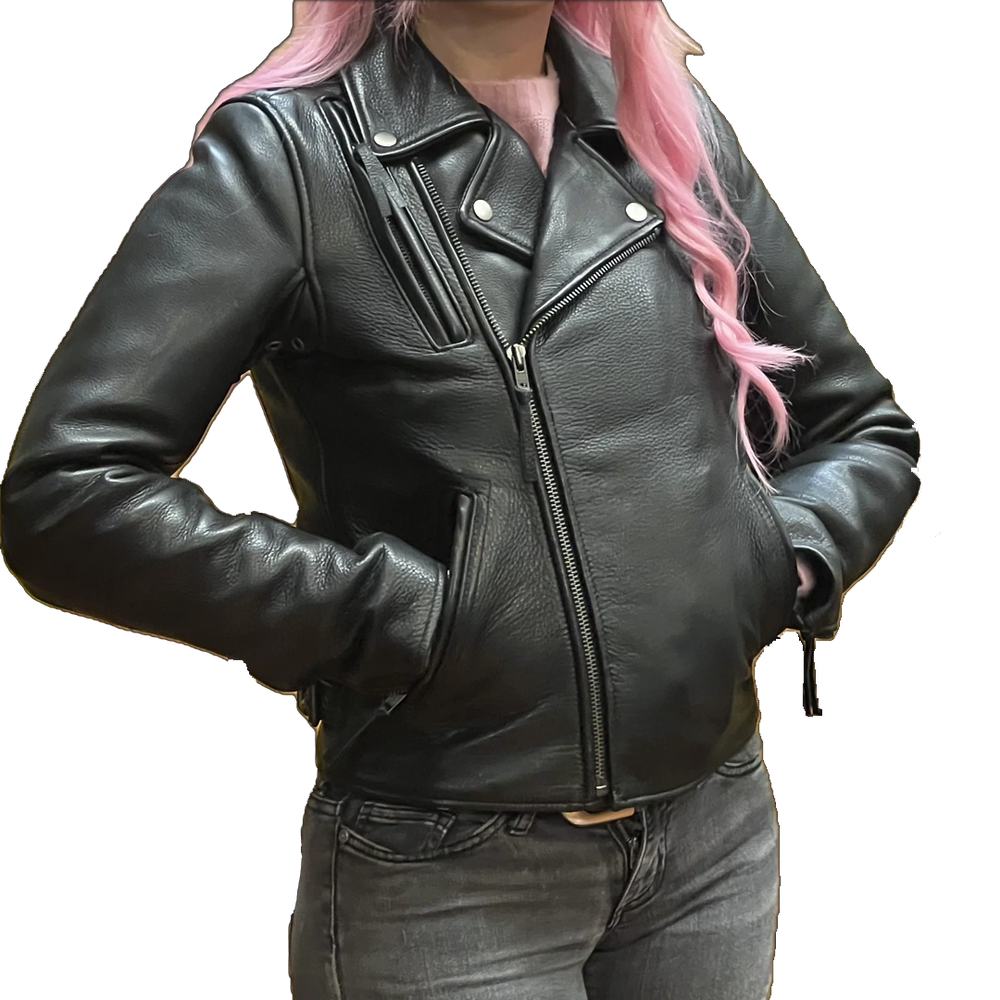 Ladies Night Rider Jacket Eagle Leather