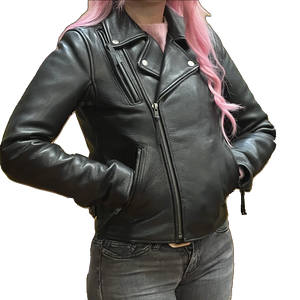 Ladies Night Rider Jacket: Eagle Leather's Women's Night Rider Jacket
Ride in Style
Embark on a journey where style meets rug