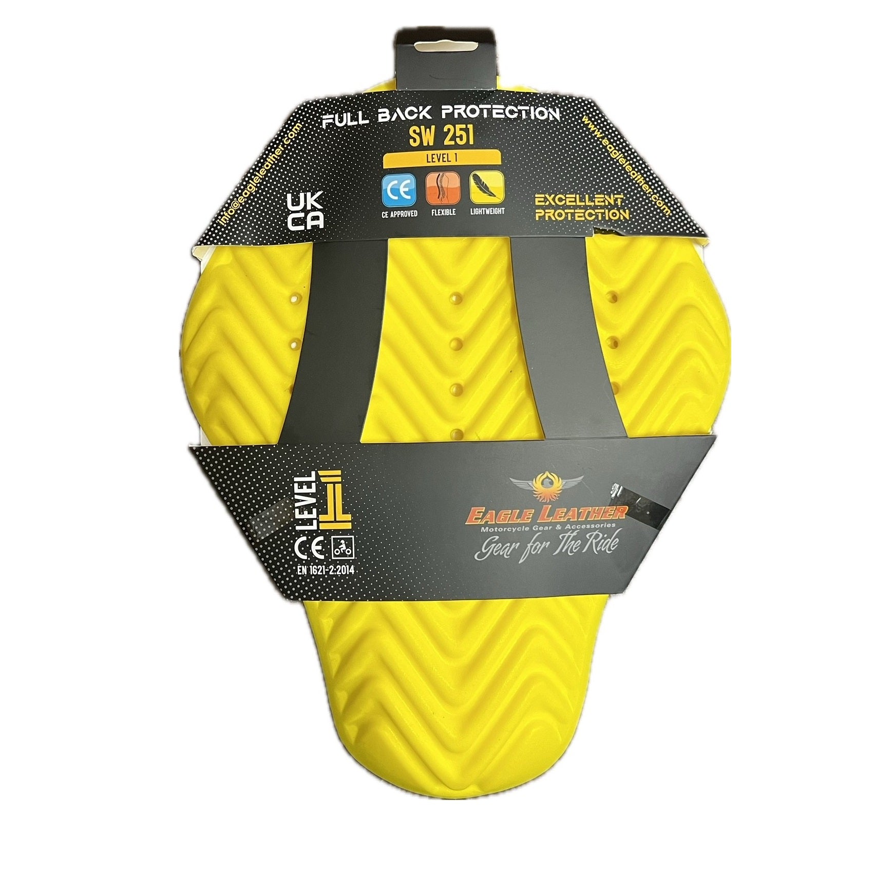 Eagle Leather CE Level Back Pad